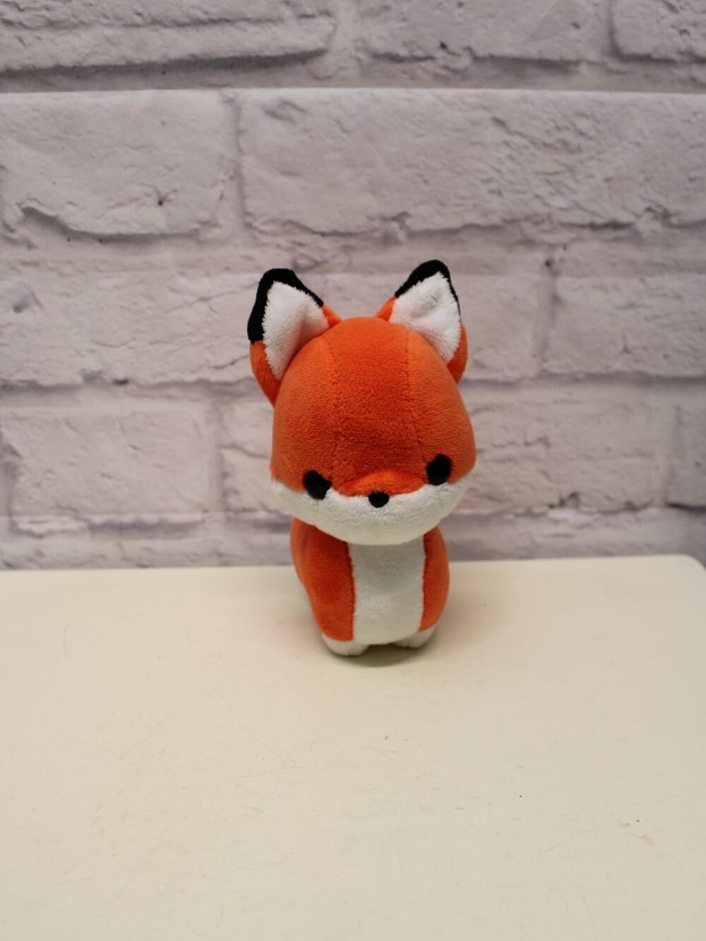 Bellzi Foxxi Fox Plush Stuffed Animal Orange Red 6" Baby Toy
